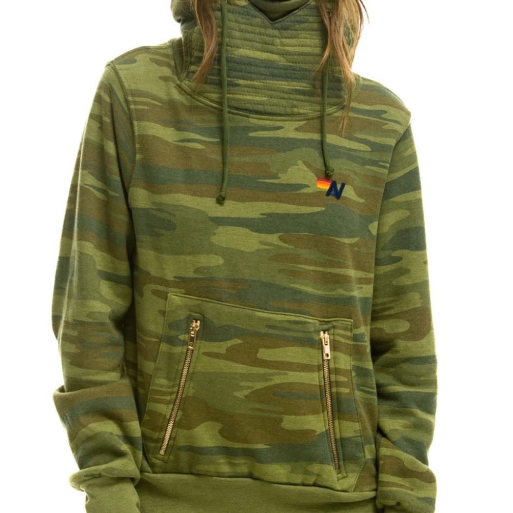 Aviator Ninja Hoodie in Camo